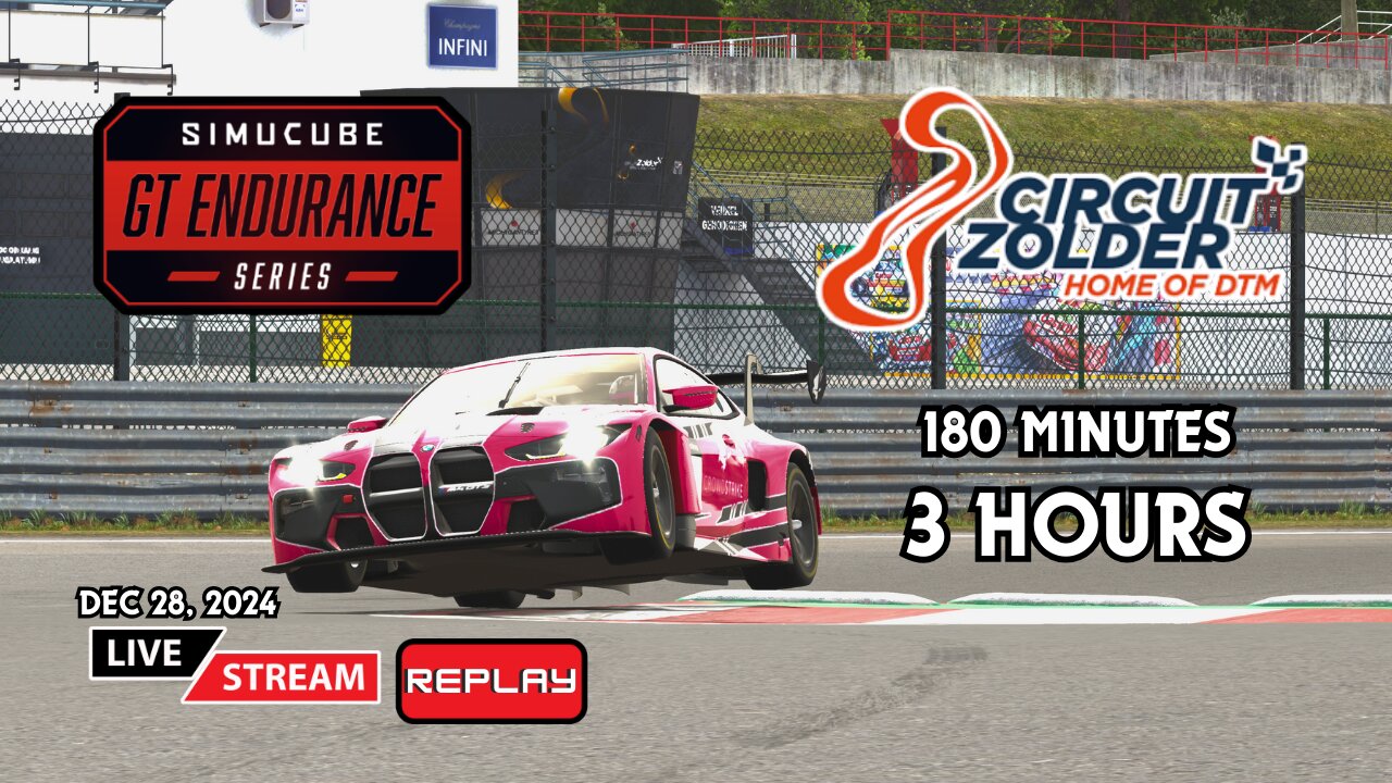 Zolder GT3 Action: BMW M4 GT3 Battles in iRacing Endurance!
