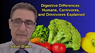 The Differences in Digestive Systems Between Humans, Carnivores, and Omnivores with Steve Blake