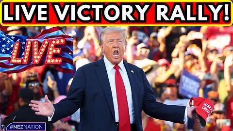 🚨LIVE WATCH PARTY! Make America Great Again Victory Rally for President-elect Donald Trump