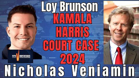 Loy Brunson Unveils Lawsuit Against Kamala Harris – Shocking Legal Battle Revealed!