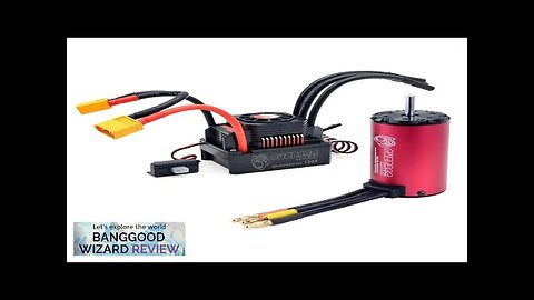 Surpass Hobby KK 4076 2000KV Brushless Motor 150A XT60 Brushless ESC Combo Review