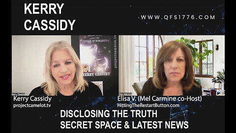 KERRY INTERVIEWED BY ELISA: DISCLOSING TRUTH, SECRET SPACE AND NEWS