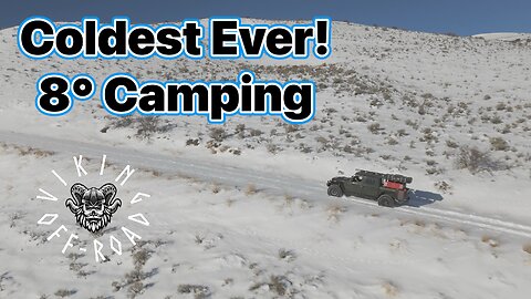 Cold Weather Camping | Attempting to Break My Coldest Overlanding Camping Record! ❄️🔥