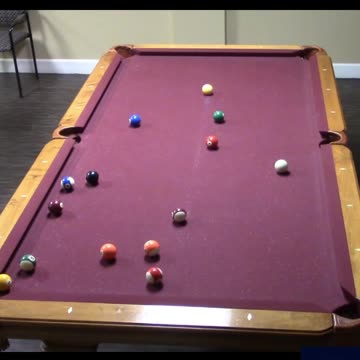 VERY SLOW BANK SHOT!