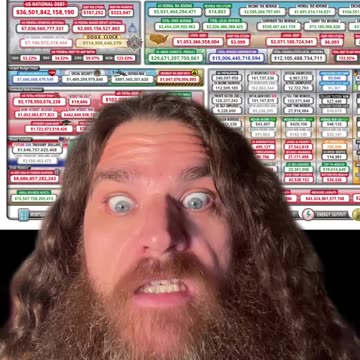 National debt #NationalDebt #Debt #Money #Trump #Collect #Republic #TadpoleTriplett #Comedian