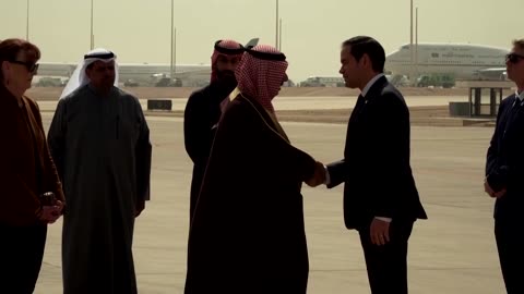 Rubio arrives in Saudi Arabia before talks with Russia