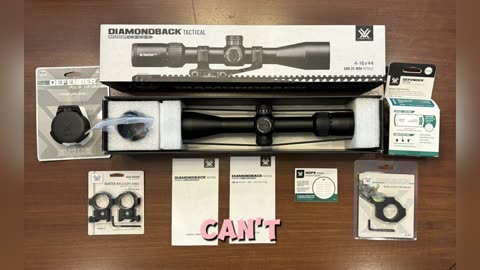 Upgrade Your Accuracy The Vortex OPMOD Diamondback 6-24x50mm Will Blow Your Mind!