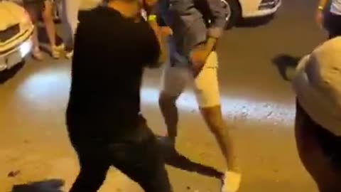 Unbelievable Defense: Man Blocks Every Punch… with His Face