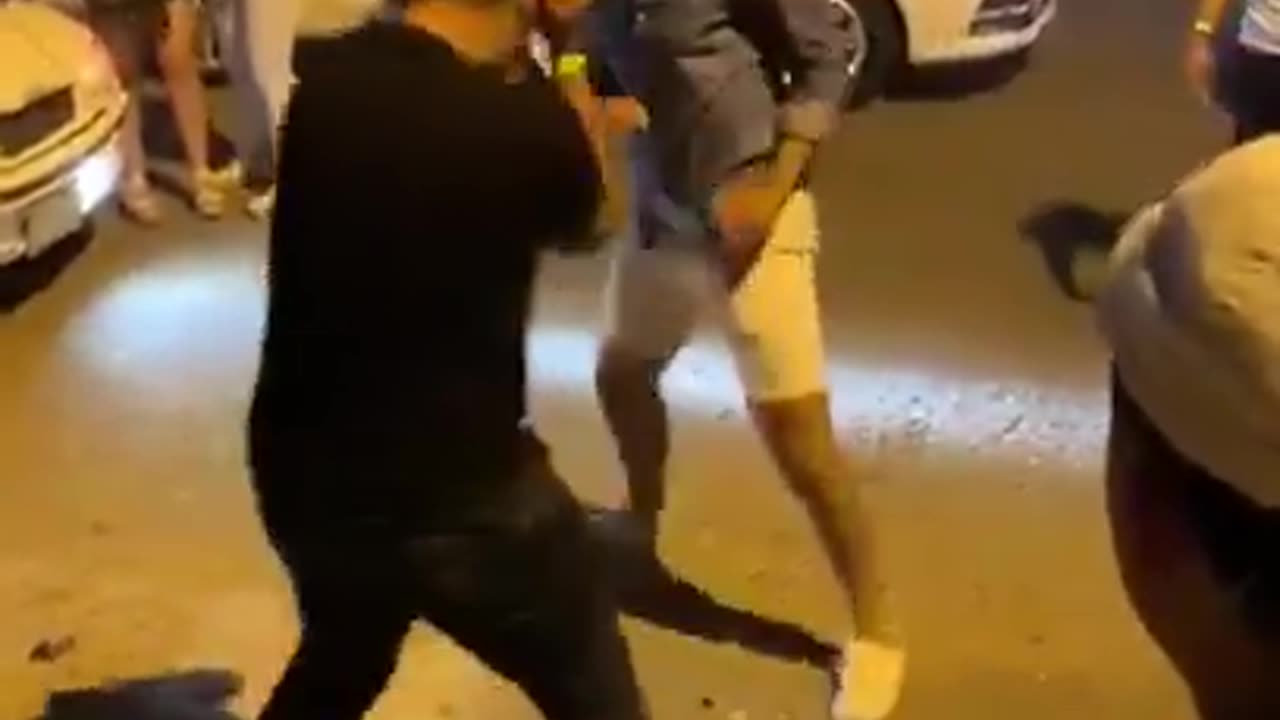 Unbelievable Defense: Man Blocks Every Punch… with His Face