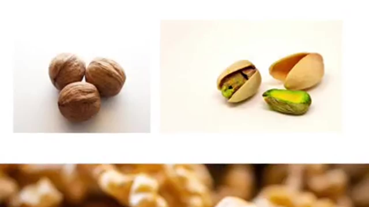 Benefit of Walnuts and pistachios