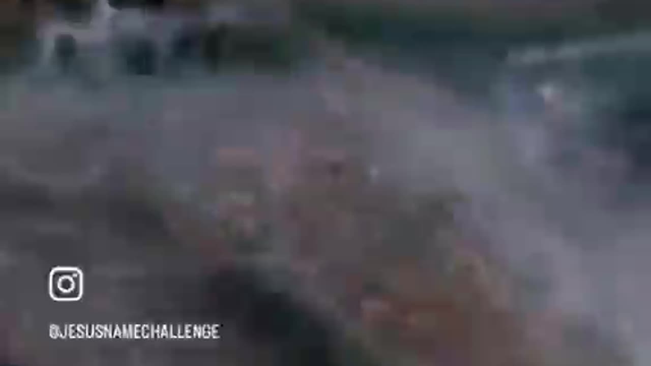 Satellite footage shows all three major fires in Los Angeles, California starting at the same time.