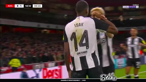 ISAK GOAL AGAINST ARSENAL