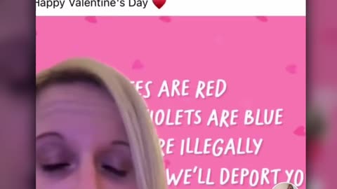 She's BIG MAD at the Official White House Valentines Day Meme Post!