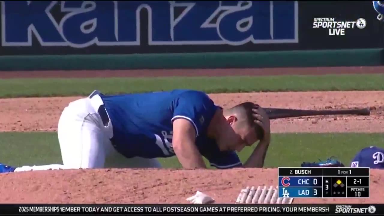 Terrifying Moment: Dodgers Pitcher Takes 106-MPH Line Drive to the Head During Spring Training