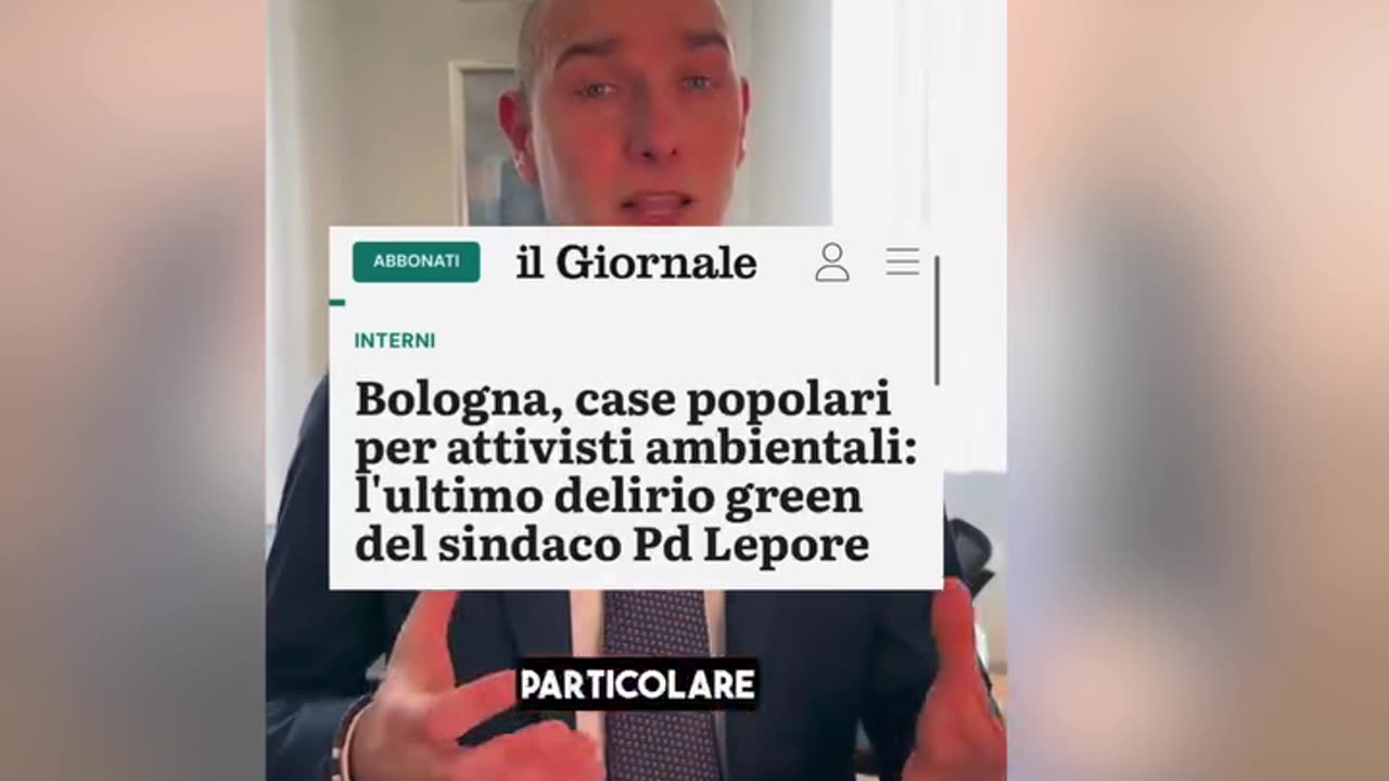 Morelli - Case popolari agli attivisti ambientalisti (08.02.25)