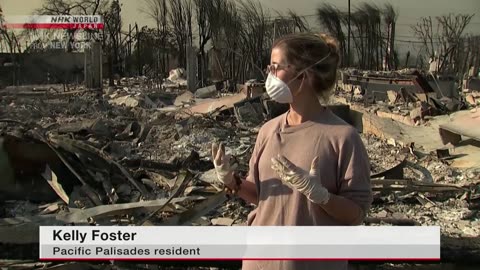 LA residents feel impact of wildfiresーNHK WORLD-JAPAN NEWS