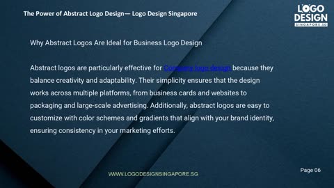 The Power of Abstract Logo Design — Logo Design Singapore