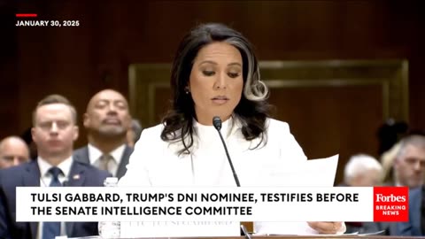 Tulsi Sets Her Record Straight - DNI Confirmation Hearing