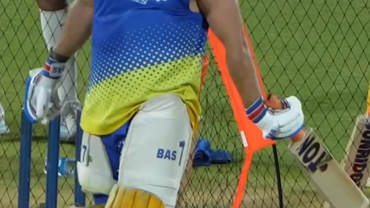 Ms Dhoni's practice for 2025 IPL