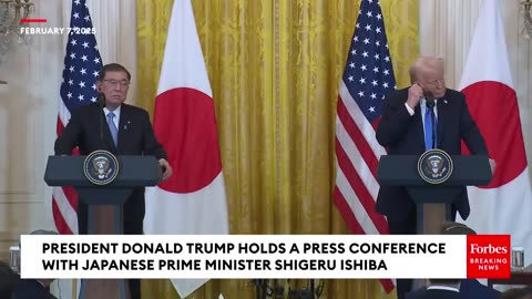 BREAKING: Donald Trump’s Fiery Press Conference with Japan’s Leader – Unfiltered & Unmissable!