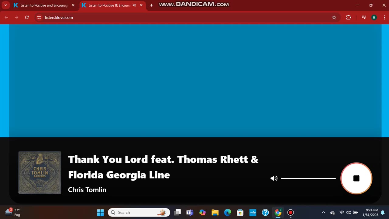 JANUARY 31 2025 KLOVE PART 1