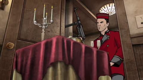 Archer S02E01 Swiss Miss