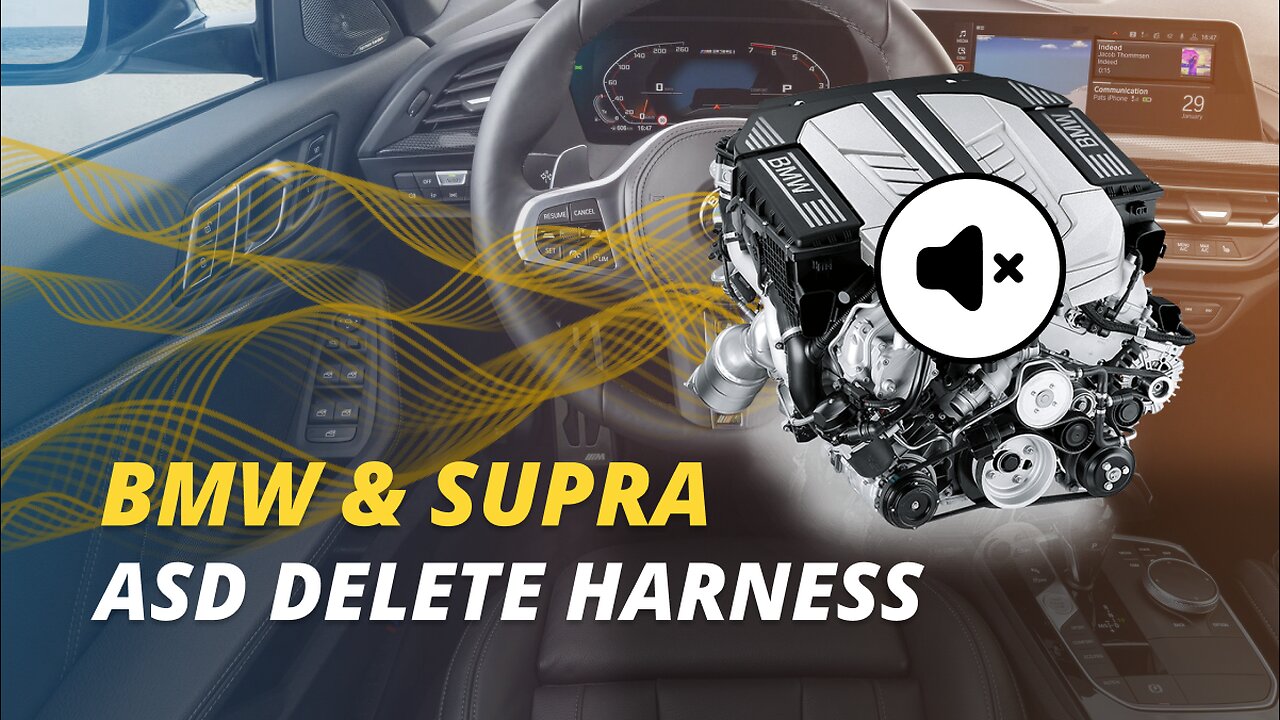 BMW & Toyota Supra ASD Delete Harness Overview & Installation Tutorial