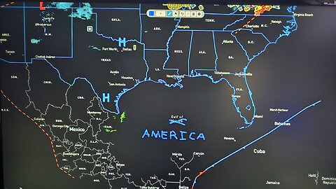 Gulf of America Radar Mosaic Full Loop