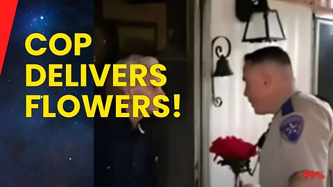 COP BRINGS FLOWERS TO WOMAN! Husband ANSWERS the Door! (Shocking Twist)