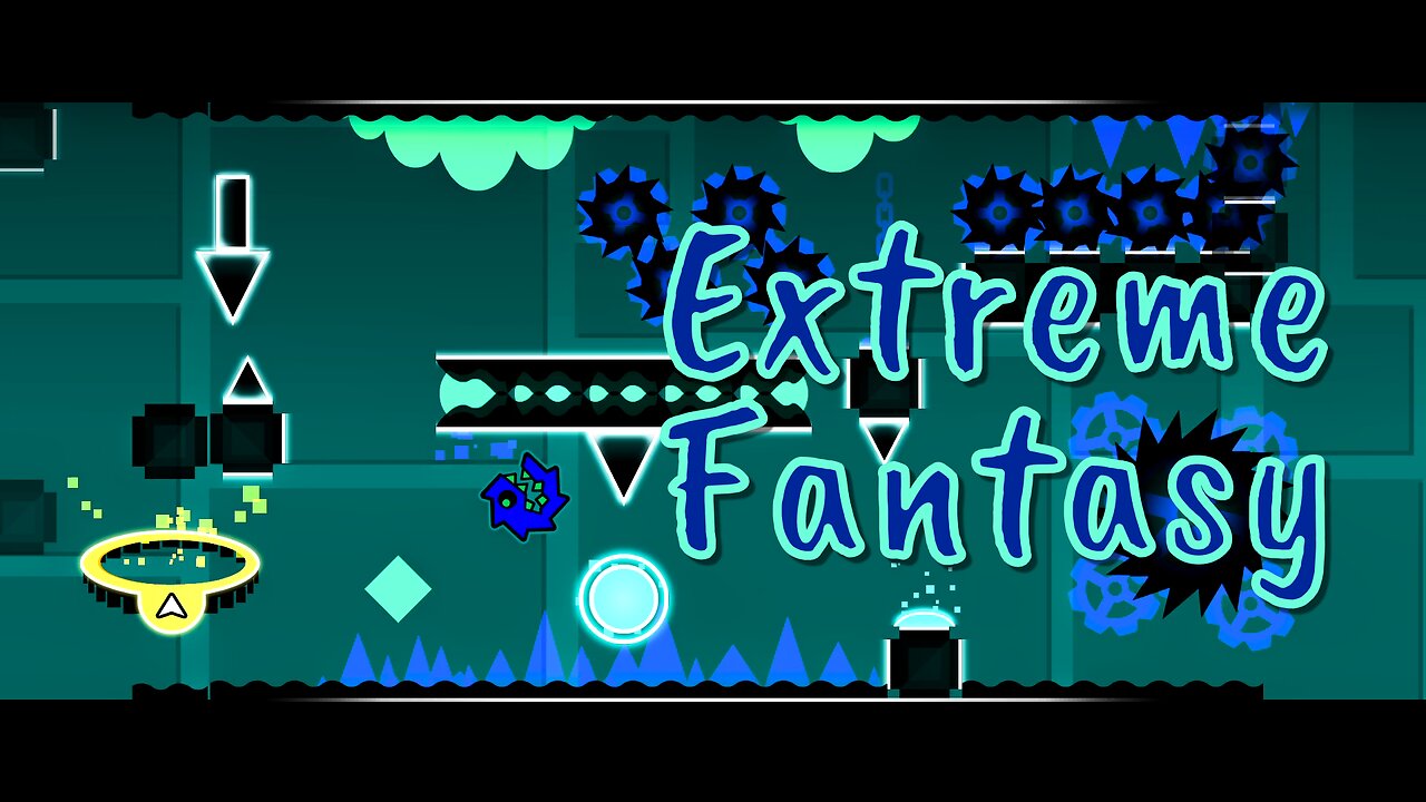 "Extreme Fantasy" (Demon) 100% by Rabbitical [Clicks] | Geometry Dash