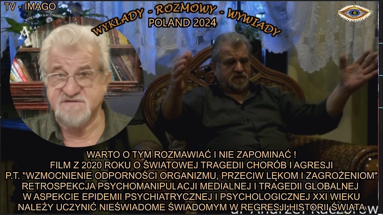 WZMOCNIENIE ODPORNOŚCI ORGANIZMU, PRZECIW LĘKOM I ZAGROŻENIOM. FILM Z 2020 ROKU O ŚWIATOWEJ TRAGEDII CHORÓB I AGRESJI.