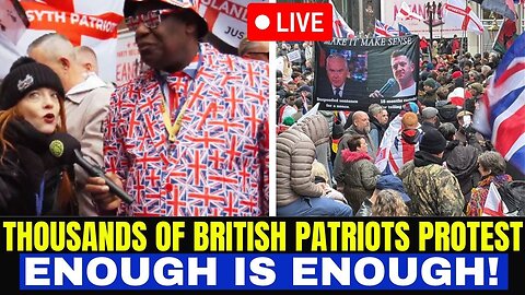 🚨 LIVE: British Patriots March: Uniting The Kingdom Free Tommy Rally