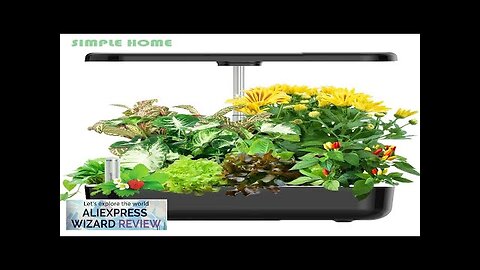 Hydroponic Growing Systems for Home LED Grow Light Non-Toxic Soilless Smart Planting Review