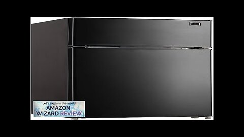 RCA RFR741-BLACK Apartment Size-Top Freezer-2 Door Fridge-Adjustable Thermostat Review