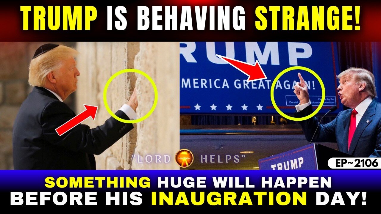 TRUMP IS BEHAVING STRANGE NOW! Shocking Footage