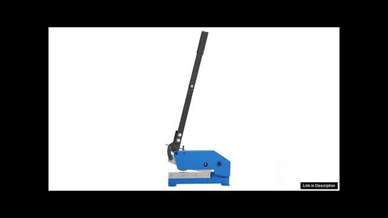 VEVOR 12" Manual Hand Plate Shear for Metal Sheet Processing HS-12 Benchtop Review