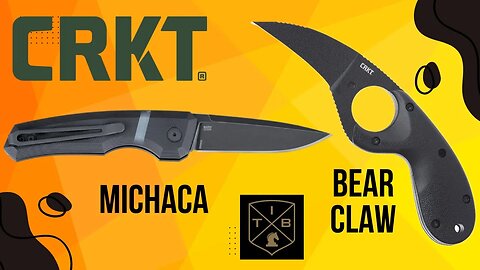 CRKT Michaca and Bear Claw Knives