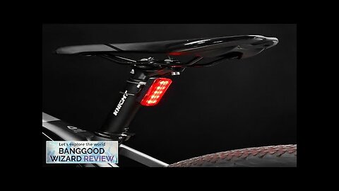 5LED Mountain Road Bicycle Taillight Cycling Equipment Night Riding Warning Light USB Review