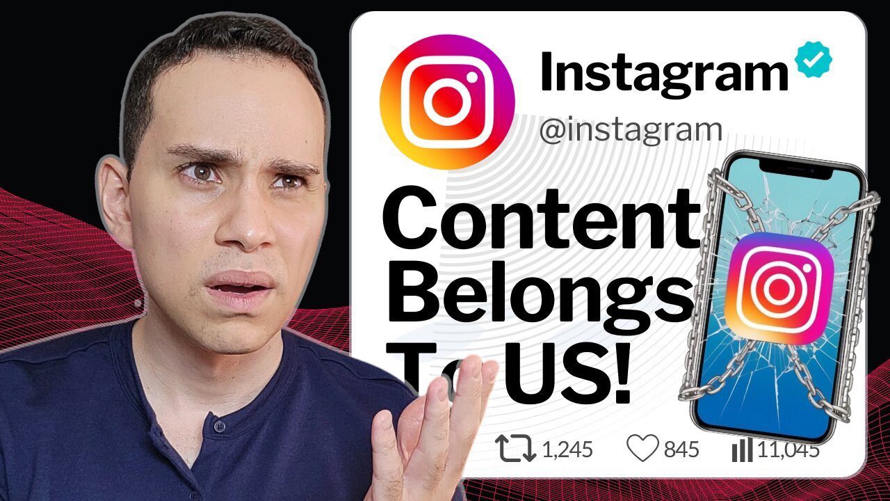 Instagram Now ‘Owns’ Your Reels – Watermark Sound Fair?