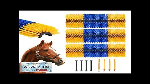 Livestock Scratching Brush 3Pcs Itch Relief Horse Scratcher Brush 17.1 in Review