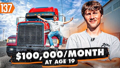 19 Year-Old Starts a Trucking Business. PSN Experiment