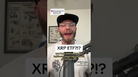 🔍 XRP ETF: SHOULD YOU EXPECT ONE?