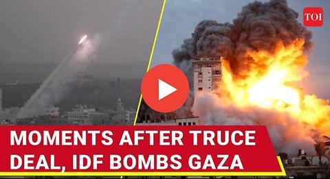 Netanyahu Angers Trump_ Israel Bombards Gaza Moments After Ceasefire Announcement With Hamas