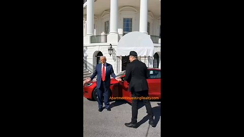 President Trump Buys his 1st Tesla 🚘