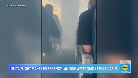 Delta flight makes emergency landing after smoke fills cabin