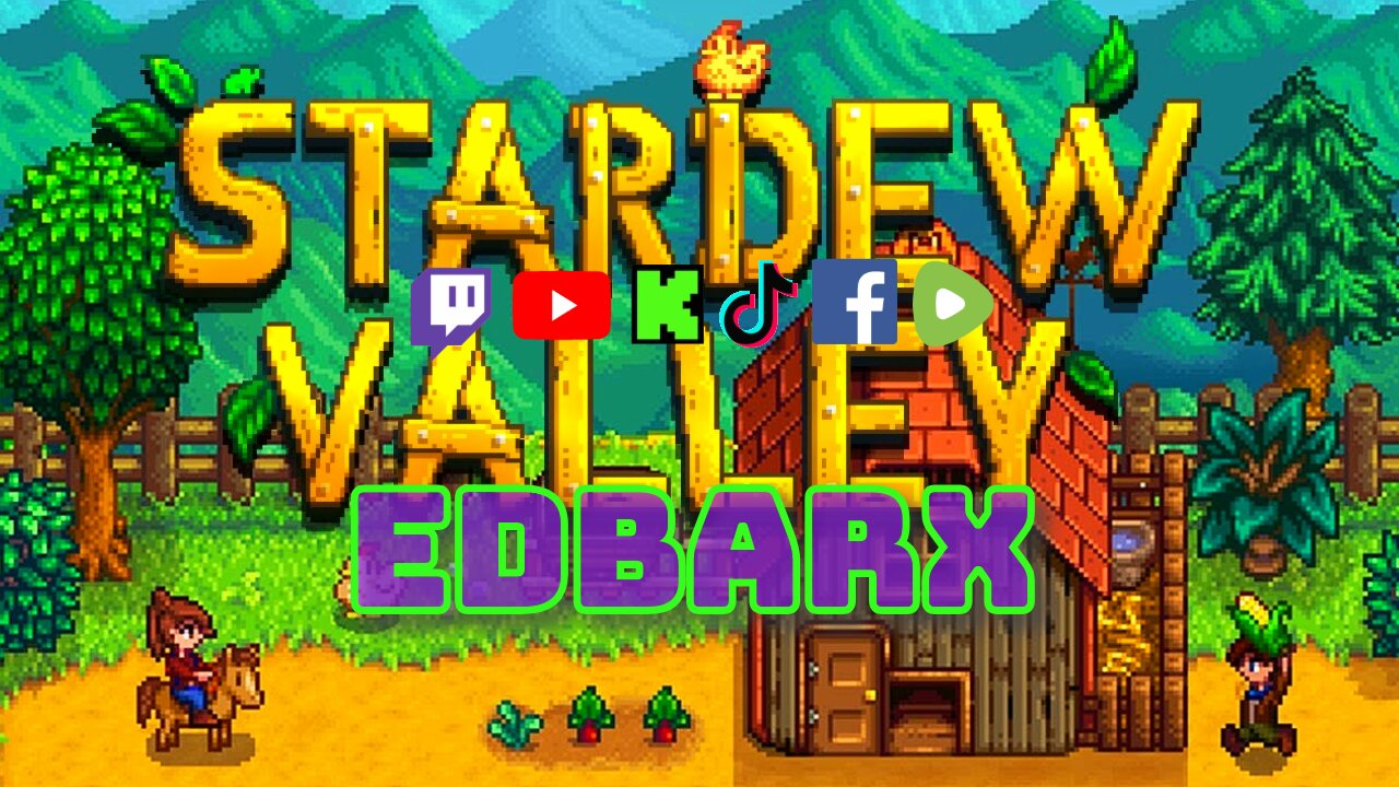 🎮 [Esp] MI PRIMERA GRANJA EN STARDEW VALLEY, XBOX SERIES X, En Vivo EdbarX