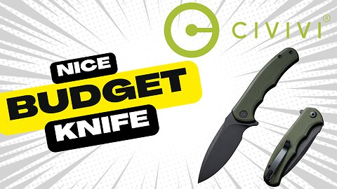 CIVIVI Mini Praxis Folding Pocket Knife – Compact, Budget, and Sharp!