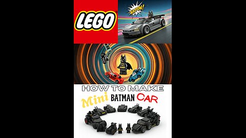 LEGO 😍 Mini BATMAN 🦇 Car