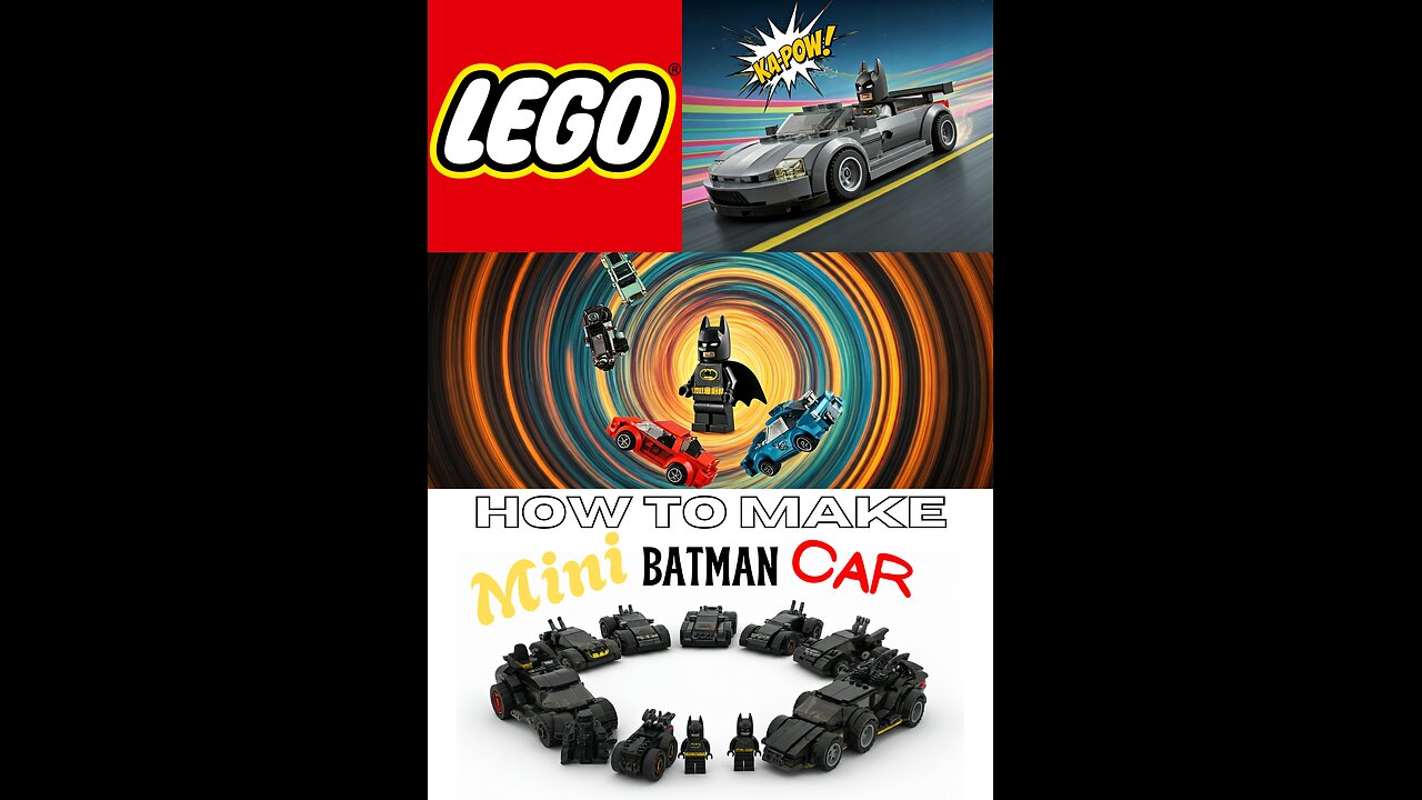 LEGO 😍 Mini BATMAN 🦇 Car