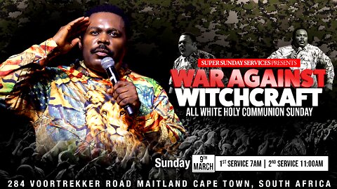 War Against Witchcraft | All White Holy Communion Sunday with The Bondservant of Christ John